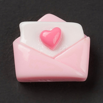 Opaque Resin Cabochons LS-RESI-C032-01G-1
