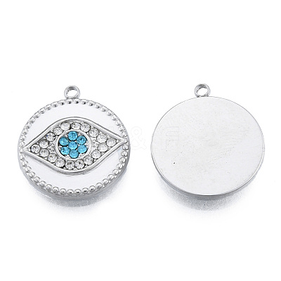 304 Stainless Steel Pendants STAS-N098-163P-1