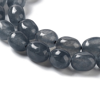 Natural White Jade Beads Strands G-E614-B01-06-1