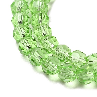 Transparent Glass Beads EGLA-A035-T4mm-D09-1