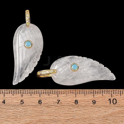 Natural Quartz Crystal Pendants GG-CBA51ED-02G-04-1