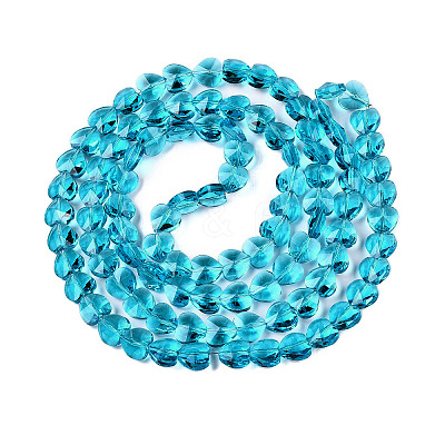 Transparent Glass Beads GLAA-Q066-10mm-A10-1