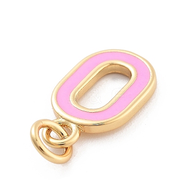 Rack Plating Brass Pendants KK-C065-02O-G-1