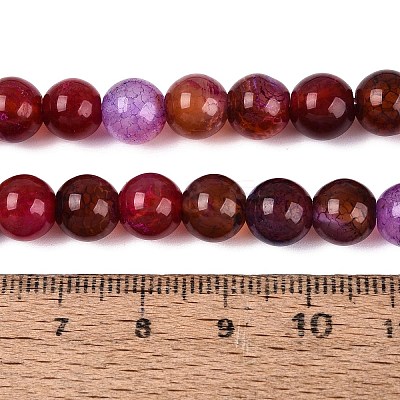 Natural Agate Beads Strands G-Q606-106A-1