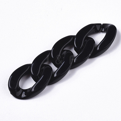 Opaque Acrylic Linking Rings OACR-S036-001B-G02-1