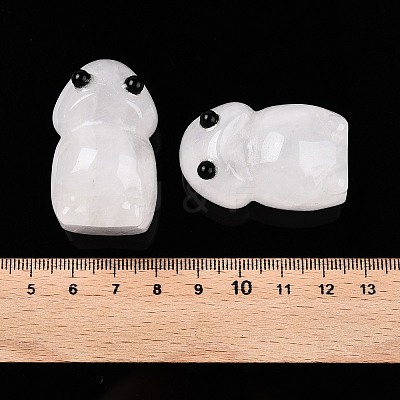 Natural Quartz Crystal Monster Figurines DJEW-N003-01J-1