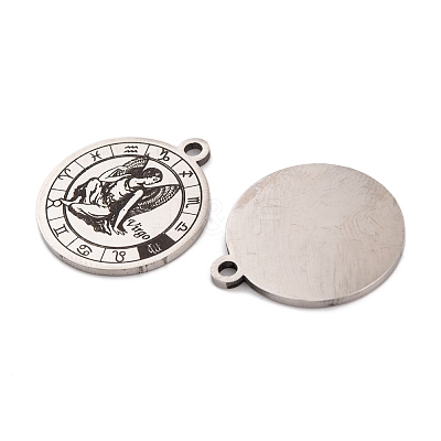 Non-Tarnish (Defective Closeout Sale: Scratched) 201 Stainless Steel Pendants STAS-XCP0001-91-1