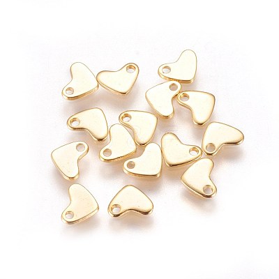 304 Stainless Steel Charms STAS-E460-08G-1