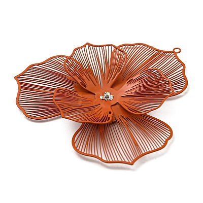 Spray Printed 430 Stainless Steel Big Pendants STAS-P359-02A-1