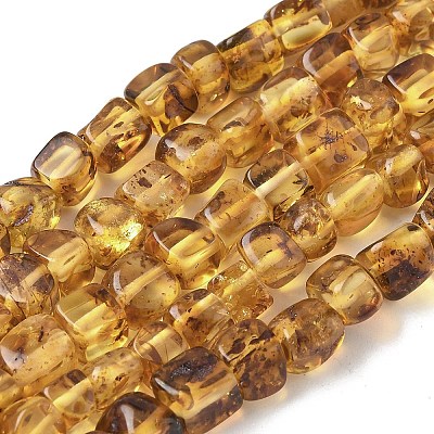 Natural Amber Beads Strands G-L095-E01-06-1