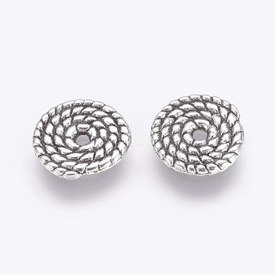 Tibetan Style Spacer Beads X-TIBEB-6098-AS-LF-1