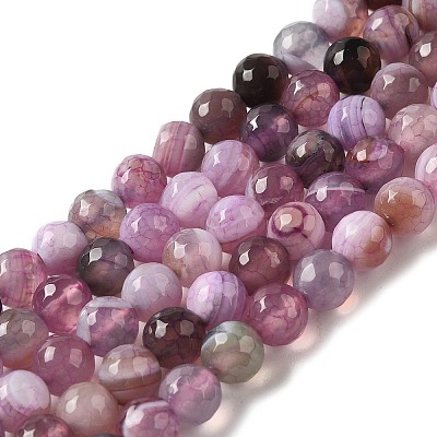 Natural Agate Beads Strands X-G-G079-A03-03-1