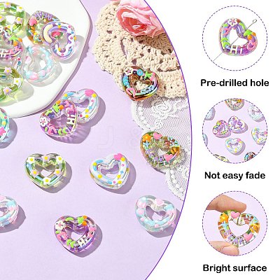 Transparent Acrylic Beads OACR-CJC0006-26-1