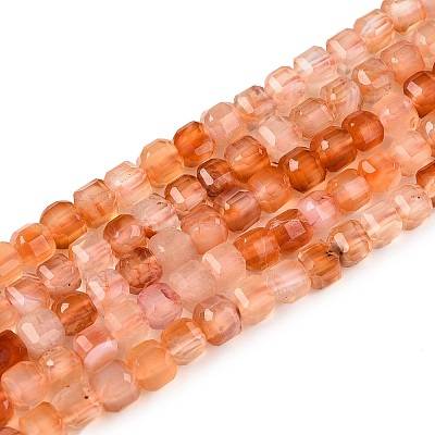 Dyed Natural Agate Beads Strands G-T138-211I-1