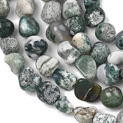 Natural Tree Agate Beads Strands G-D362-A01-1