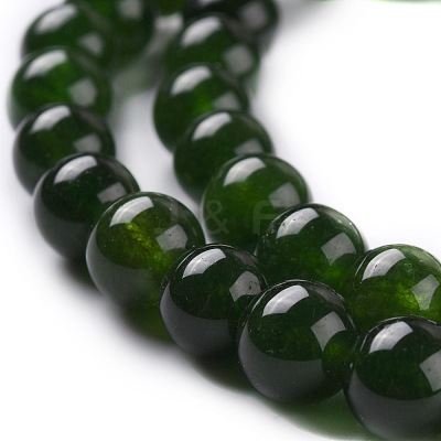 Natural White Jade Beads G-G766-B-09-1