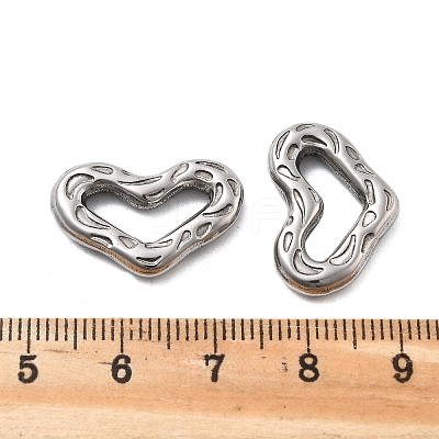 304 Stainless Steel Pendants STAS-V002-08P-1