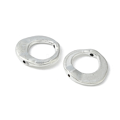 Tibetan Style Irregular Ring Bead Frames LF10246Y-1