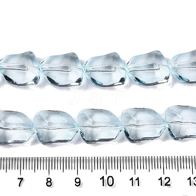 Electroplate Glass Beads Strands EGLA-N012-05D-1