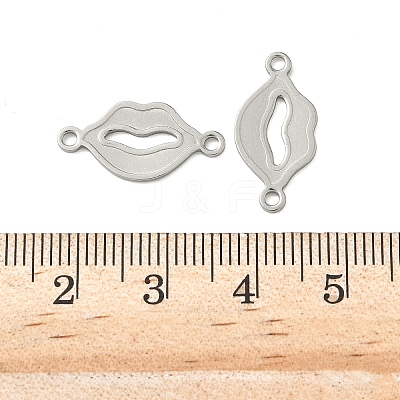 304 Stainless Steel Links Connector Charms STAS-K252-17P-1