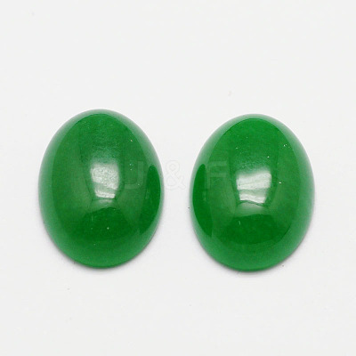 Oval Natural Malaysia Jade Cabochons G-K020-25x18mm-11-1