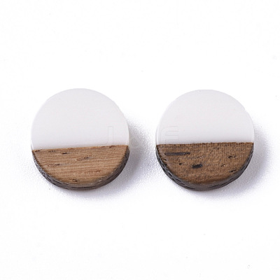 Resin & Wood Cabochons RESI-S358-70-H2-1