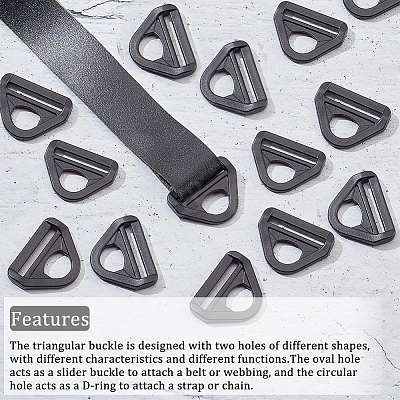 120Pcs Plastic Buckles FIND-NB0002-80-1