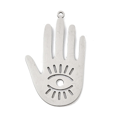 201 Stainless Steel Pendants STAS-S174-37P-1
