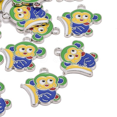 Alloy Enamel Pendants EA5857Y-5-1