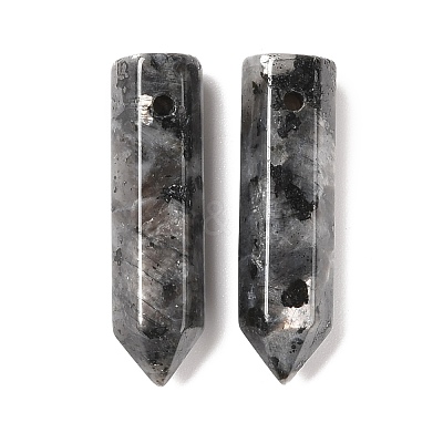 Natural & Synthetic Gemstone Pointed Pendants G-D460-01-1