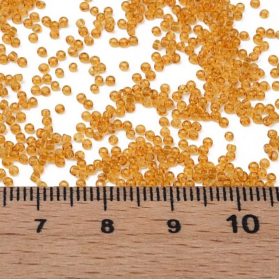 15/0 Transparent Czech Glass Seed Beads SEED-N004-004-01-1