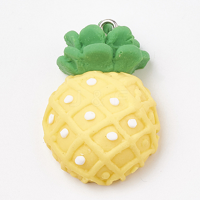 Handmade Polymer Clay Pendants LS-X-CLAY-T012-06-1