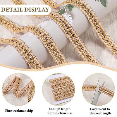 12M Braided Polyester Ribbons SRIB-WH20007-01A-1