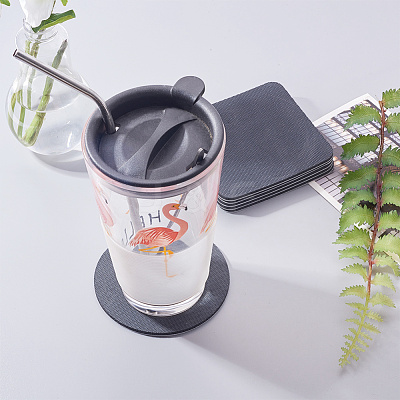 Rubber Coasters AJEW-NB0001-06-1