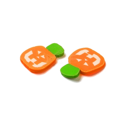 Halloween Handmade Polymer Clay Cabochons X-CLAY-F005-01-1