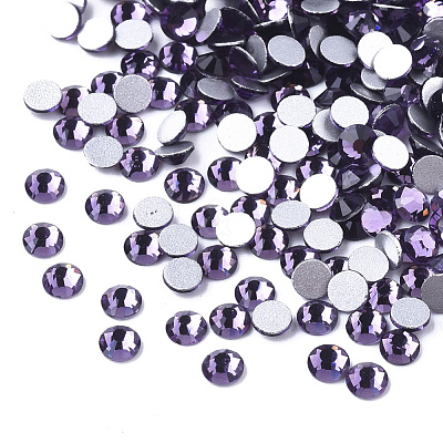 Glass Flat Back Rhinestone Cabochons RGLA-S002-20SS-06-1