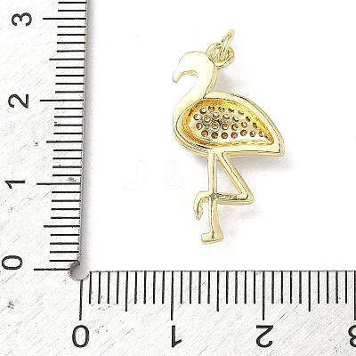 Brass Micro Pave Cubic Zirconia Pendants KK-H255-14A-G03-1