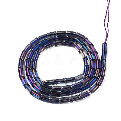 Electroplate Glass Beads Strands LS-EGLA-K014-B-FP09-1