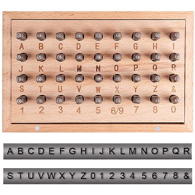 Iron Seal Stamps AJEW-PH0016-41-1