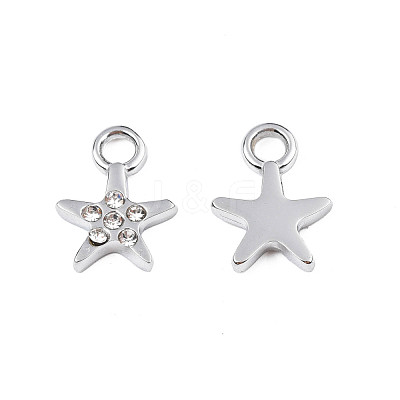 304 Stainless Steel Charms STAS-N095-143-1