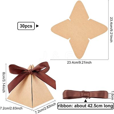 Paper Jewelry Box CON-WH0076-12C-1