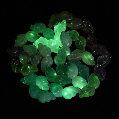 Luminous Transparent Acrylic Beads LACR-S001-08-1