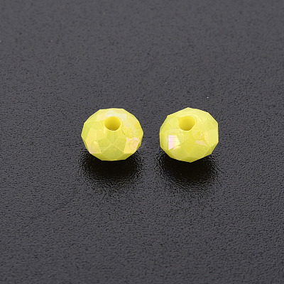 Opaque Acrylic Beads MACR-Q239-018C-02-1
