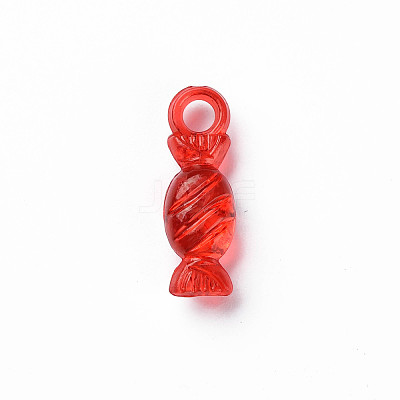 Transparent Acrylic Pendants MACR-N013-045-A01-1