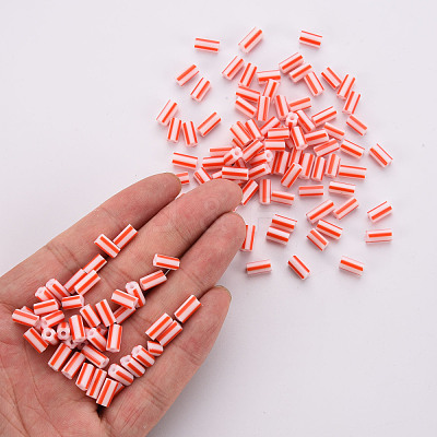 Glass Bugle Beads SEED-S055-A-001-1