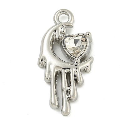 Alloy Resin Pendants PALLOY-S029-02B-1