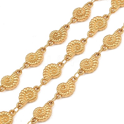 5M 304 Stainless Steel Conch Link Chains SA-CBA7953-10G-1