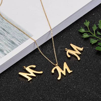 304 Stainless Steel Pendants STAS-F129-M-G-1