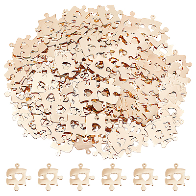 200Pcs Brass Pendants KKC-GO0001-01KCG-1