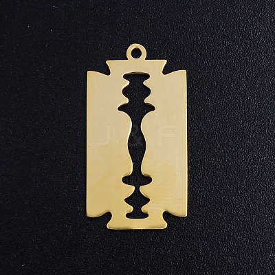 201 Stainless Steel Pendants STAS-S105-JN384-2-1